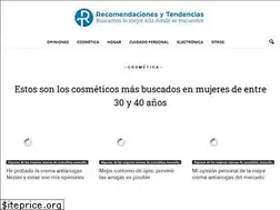Sites similar to recomendacionesytendencias.com