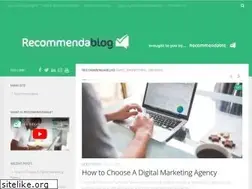 Sites similar to recommendablog.com