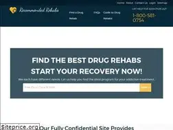 Sites similar to recommendedrehabs.com