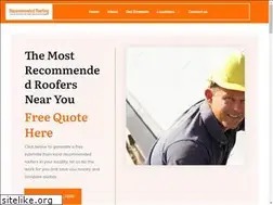 Sites similar to recommendedroofing.ie