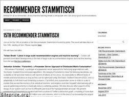 Sites similar to recommenders.de