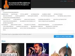 Sites similar to recommendheadphone.com