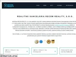 Sites similar to recomreality.sk