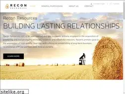 Sites similar to recon-resources.com