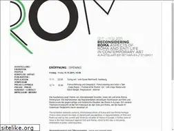 Sites similar to reconsidering-roma.de