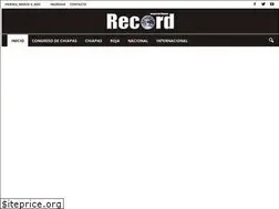 Sites similar to recordchiapas.mx