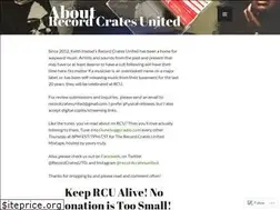 Sites similar to recordcratesunited.com