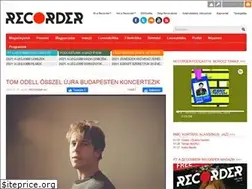 Sites similar to recorder.blog.hu