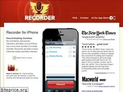 Sites similar to recordertheapp.com