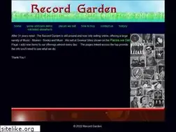 Sites similar to recordgarden.com