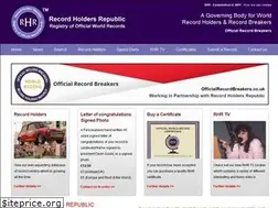 Sites similar to recordholdersrepublic.co.uk