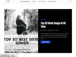 Sites similar to recording-history.org