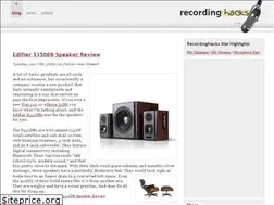 Sites similar to recordinghacks.com