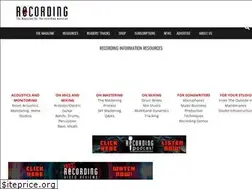 Sites similar to recordingmag.com