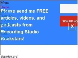 Sites similar to recordingstudiorockstars.com