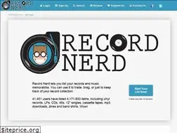 Sites similar to recordnerd.com