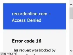 Sites similar to recordonline.com