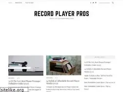 Sites similar to recordplayerpros.com