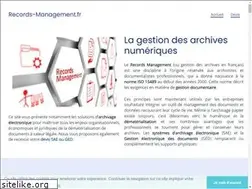 Sites similar to records-management.fr