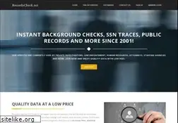 Sites similar to recordscheck.net