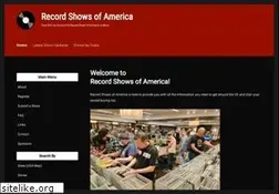 Sites similar to recordshowsofamerica.com