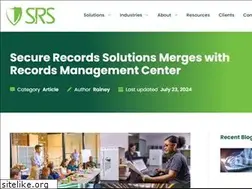 Sites similar to recordsmanagementcenter.com