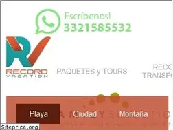 Sites similar to recordvacation.mx