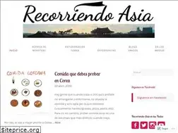 Sites similar to recorriendoasia.com