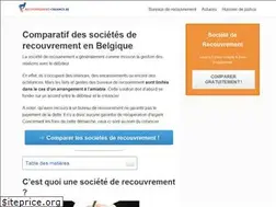 Sites similar to recouvrement-creance.be