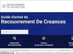 Sites similar to recouvrement-de-creances.be