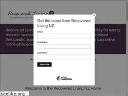 Sites similar to recoveredliving.com