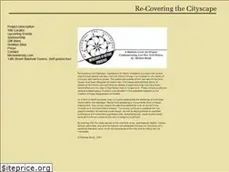 Sites similar to recoveringthecityscape.com