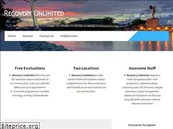 Sites similar to recovery-unlimited.com