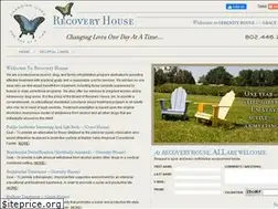 Sites similar to recoveryhousevt.org