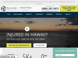 Sites similar to recoverylawcenterhawaii.com