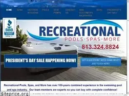Sites similar to recpoolsspasandmore.com
