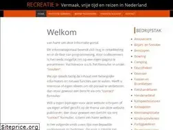 Sites similar to recreatie.biz
