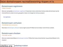 Sites similar to recreatiewoning-kopen.nl
