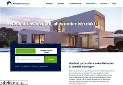 Sites similar to recreatiewoning.nl