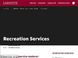 Sites similar to recreation.lafayette.edu