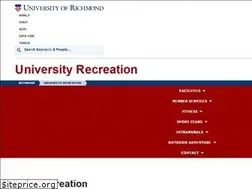 Sites similar to recreation.richmond.edu