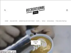 Sites similar to recreational.coffee