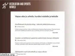 Sites similar to recreationandsportsworld.com