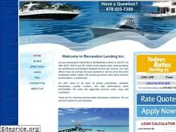 Sites similar to recreationlending.com