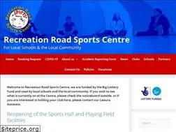 Sites similar to recreationroadsportscentre.org.uk