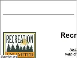 Sites similar to recreationunlimited.org