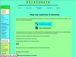 Sites similar to recreomath.qc.ca