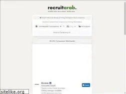Sites similar to recruitarab.com