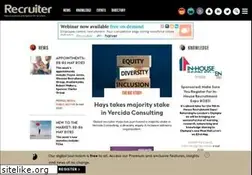 Sites similar to recruiter.co.uk