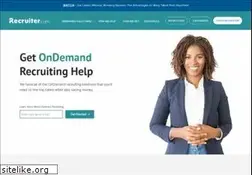Sites similar to recruiter.com